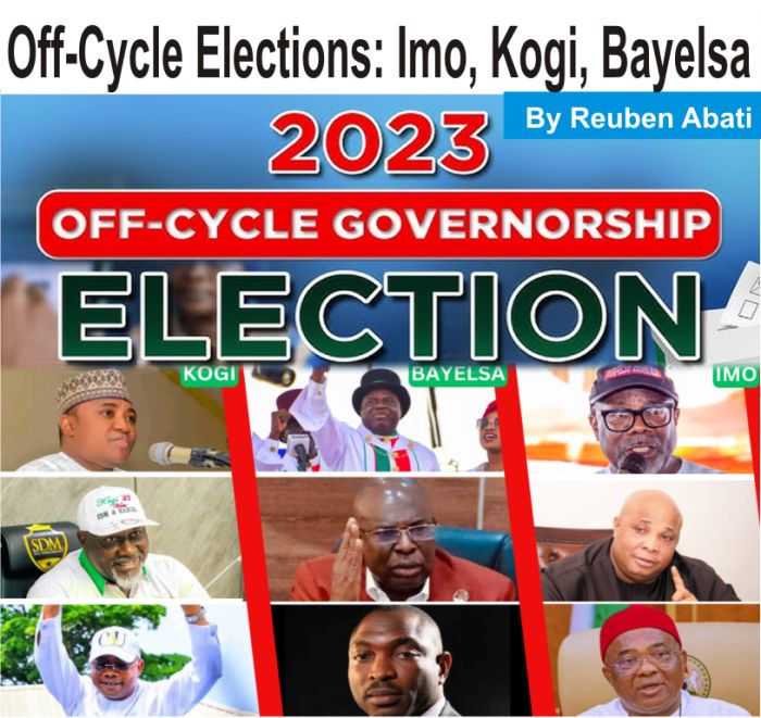 [OPINION] Off-Cycle Elections: Imo, Kogi, Bayelsa -  Reuben Abati