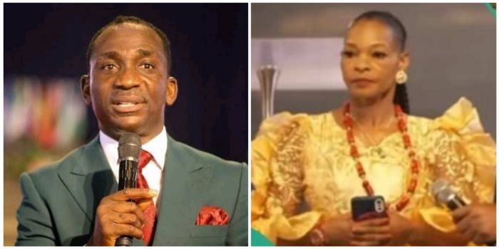 “BSc embarrassment”: Video Moment Pastor Enenche caught a lady lying while sharing testimony in his church