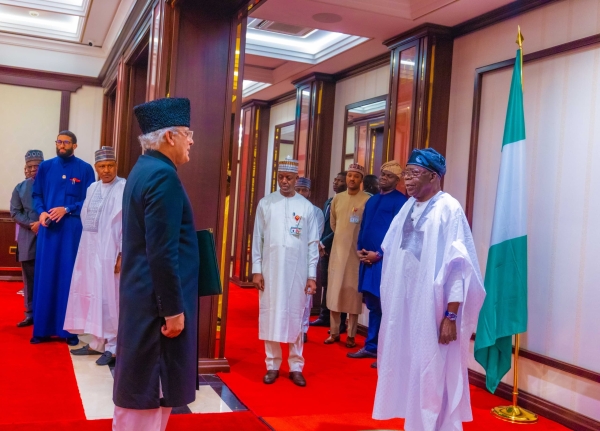 [STATE HOUSE PRESS RELEASE]  President Tinubu Says Nigeria Will Continue to Play a Strategic Role in Africa as He Receives Letters of Credence From Ambassadors