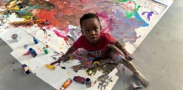GWR: 1-year-old Ghanaian Becomes Guinness World Records’ Youngest Male Artist