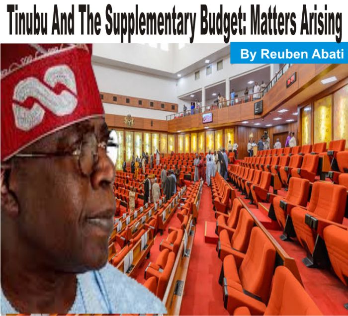 [OPINION] Tinubu And The Supplementary Budget: Matters Arising  -  Reuben Abati 