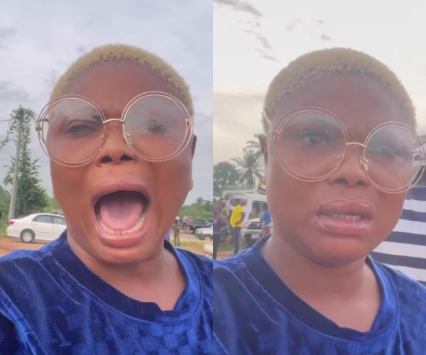 'Nigeria Don Happen To Me' - Actress Evan Okoro Cries Out Over Impending Demolition Of Her House