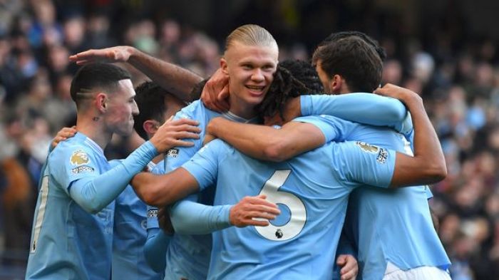 Haaland sets new EPL goals record as Man City, Liverpool share points