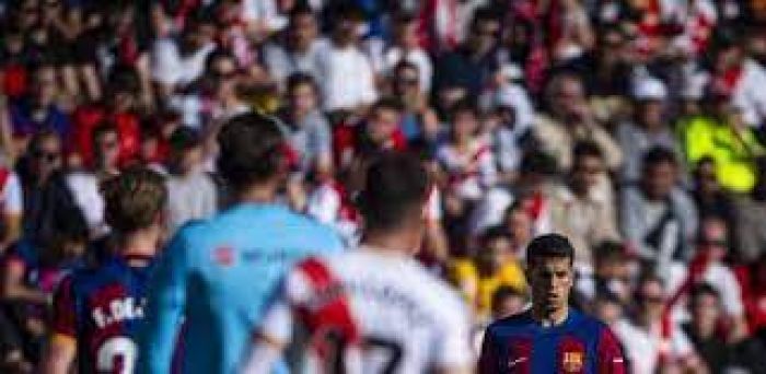 Rayo Vallecano Vs. Barcelona: Lejeune Own Goal Rescues Point For La Liga Champions