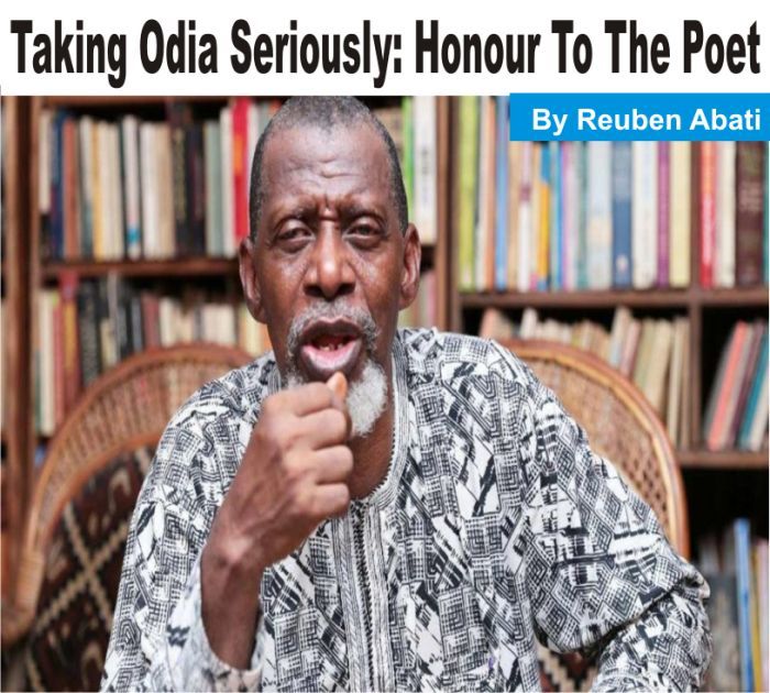 [OPINION] Taking Odia Seriously: Honour To The Poet -  Reuben Abati