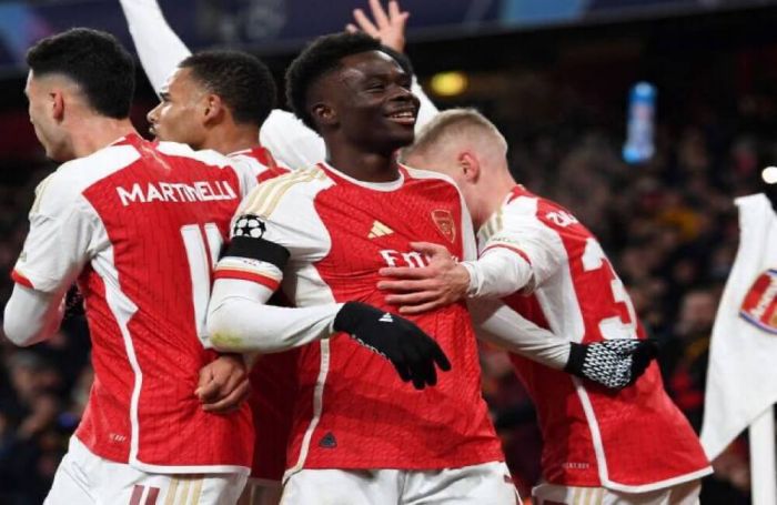 Arsenal Set Champions League Record With 6-0 Win Over Lens